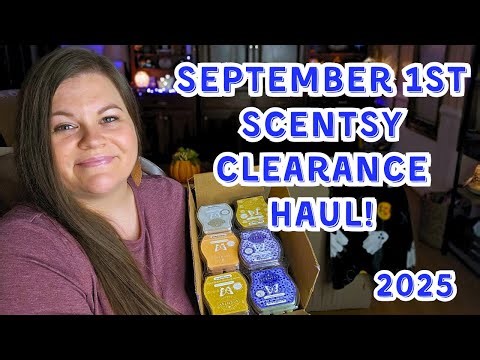 September 1st Clearance Haul!! #scentsy #fragrance #waxcommunity #scentsyclearance #waxmelts #wax