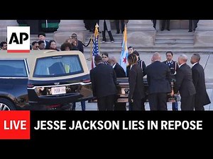 LIVE: Jesse Jackson lies in repose in Chicago