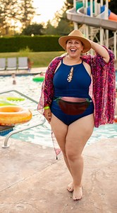 Plus Size Fanny Pack | 1XL 2x 3x 4x 5x 6x Waist Bag | Hip Pack | Belt Bag, Women's Adjustable Belt Roller Skate Bag | Bronze Denim Bum Bag - Etsy