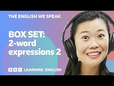 BOX SET: English vocabulary mega-class! 🤩 Learn 7 two-word English expressions!