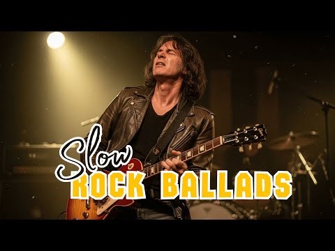 Melancholic Slow Rock Ballads 🌧️ Sad Guitar Songs for Late Nights
