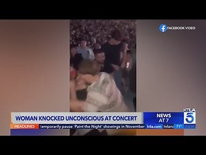 Woman brutally attacked at concert in Pasadena