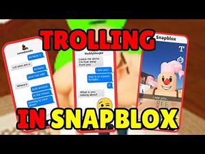 TROLLING IN SNAPBLOX | Roblox