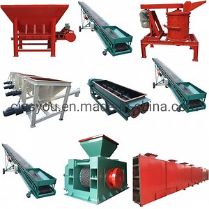 [Hot Item] High Quality Briquetting Extruder Charcoal Briquette Making Equipment Manufacturer