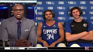 The Bobi & Tobi show takes over NBA TV! 😂 The Clippers duo joined #GameTime to talk L.A.'s big win, their reality show and more! | NBA TV