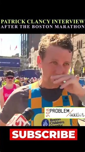 Patrick Clancy Interview • The Boston Marathon (15mos after the #clancy kids were killed)