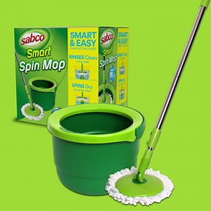 8.1K views · 53 reactions | YOU DON'T WANT TO MISS OUT! Our Smart Spin Mop is THE cleaning essential. With its smart & easy pump action Spin, it rinses the mop clean and spins the mop dry!  Easy to use,  It has a greater control of water release,  Compact for easy storage!  Find yours at BIG W today! | Sabco Australia | Facebook