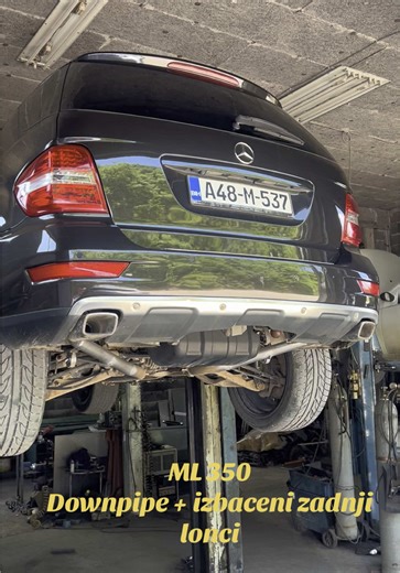 Mercedes ML350 3.0 Diesel Upgrade: Downpipe & Exhaust