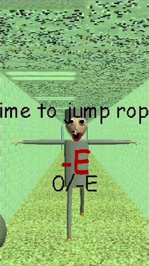 MINUS E | Baldi's BASICS Letterslop - Gotta sweep helps -Ealdi?!