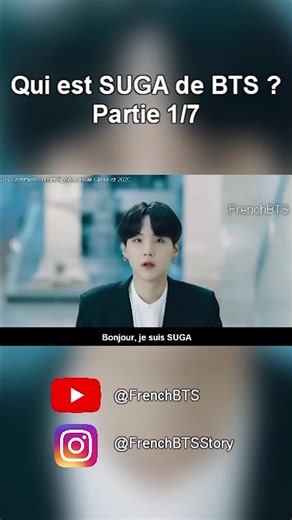 Connaissez-vous bien SUGA de BTS ? Voilà une vidéo pour en apprendre plus sur lui ! N'hésitez pas à me retrouver sur Youtube et Instagram ! #btsedit #bts #armyfrance #sugabts #minyoongi #agustd #lilmeowmeow #minstradamus #frenchbts #suga