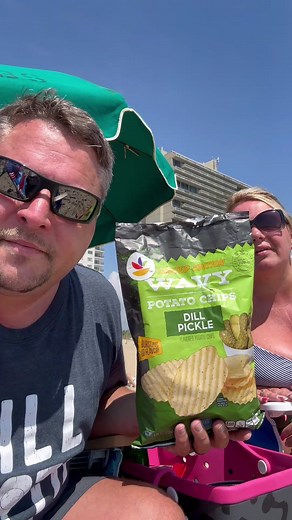 32K views · 481 reactions | Beach review of Martins brand Wavy Dill Pickle Potato Chips #picklereview #brinetime #picklechips #ocmd | The Pickled Guy | Facebook