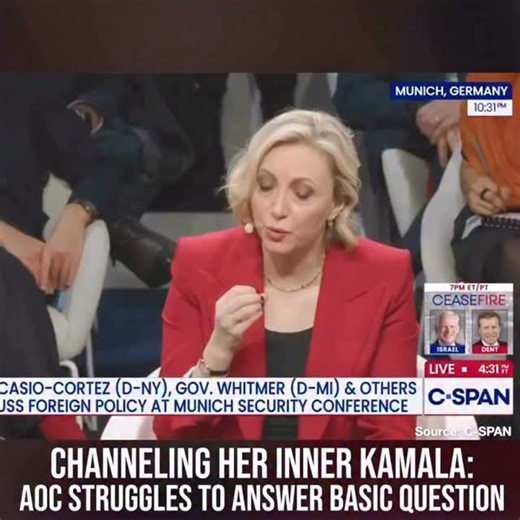 AOC ignorance is on full display on the world stage. She can’t even answer a basic political question. What an embarrassment. | Brigitte Gabriel