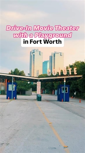 Things to Do in Dallas - Fort Worth with Kids on Instagram: "🎬 DRIVE-IN MOVIE THEATER WITH A PLAYGROUND 🎬 📍 Coyote Drive-In: 223 NE 4th St, Fort Worth, TX 76164 🍿 Comment “link” to receive a DM with a link to their website where you can view showtimes and purchase tickets! Looking for a unique family night out? Coyote Drive-In in Fort Worth combines classic drive-in movies with a kid-friendly playground so your little ones can play before the show starts! Why we loved it: ❤️ Coyote Drive-In 