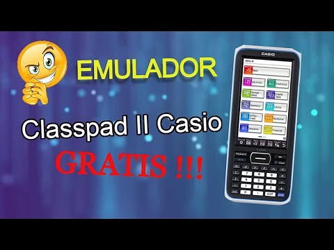 CLASSPAD CASIO GRATIS !! calculadora gráfica CP400😱💻📝