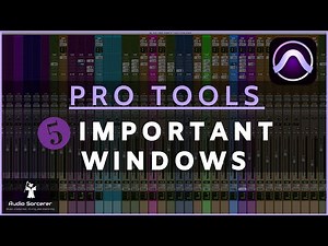 Pro Tools Tutorial | The 5 Most Important Windows ‪@avid‬