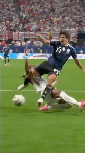Djed Spence tackle against Argentina WORLD CUP 2026 #football #worldcup #soccer #worldcup2026