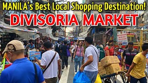 Walking DIVISORIA MANILA's Street Markets & Shopping Malls 2022 | Best Local SHopping Destination in the Philippines | PH DOT NET
