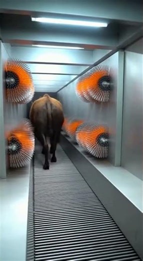 Amazing Buffalo Shearing in Action! 🐑✨ 14