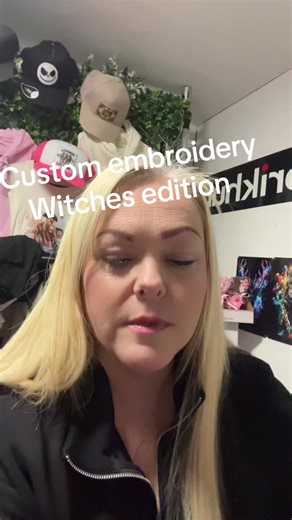 #witchesoftiktok #witchcraft #witch #customclothes #embroidery
