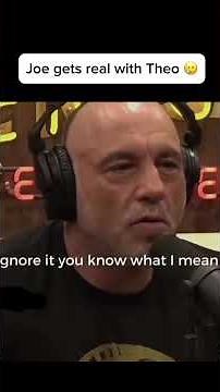 Joe rogan gets real with Theo Von🥲 #joerogan #podcast #theovon