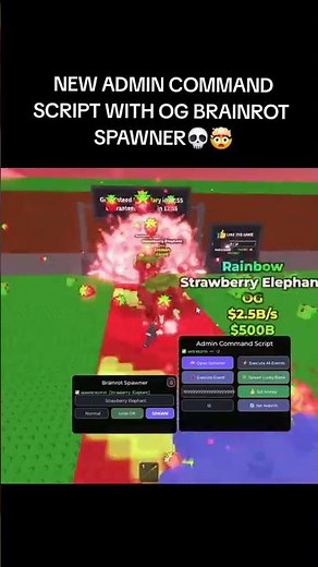 Steal A Brainrot Spawner Script #sab #stealabrainrot #script #roblox #robloxscript #spawner #sabspaw