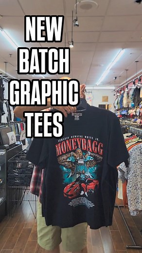 14 reactions · 7 comments | GRAPHIC TEES OVERLOAD! Super dope quality (made in Canada) Modern Hustler Brand Size Small to XXL over 50 styles Available  Rappers , Movies , Nba Players and more! #graphictee #montreallife #mtl514 #fyp | Evoque Mtl | Facebook