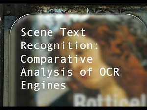 Comparative Analysis: EasyOCR vs Tesseract OCR for Scene Text Recognition