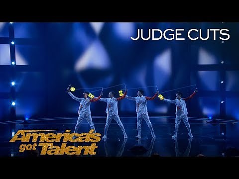 Diabolowalker: Diabolo Group Brings Awesome Performance To AGT - America's Got Talent 2018