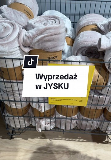 Wyprzedaż w JYSKU