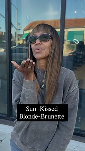 “Sun-Kissed” Robie @iamrobireed has been trying new things since she’s been coming to me, and I’m so thankful that she trusts my suggestions during different periods of her life. We’ve been in a bang phase for a while now, and it’s really working for her! I love this different facet of her because the bangs beautifully frame her face and highlight her radiant smile. To accentuate this bang phase, we decided to let the front be kissed by the sun. I used a foliage technique, backcombing more as I 