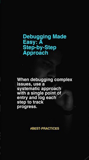 Debugging Made Easy A Step By