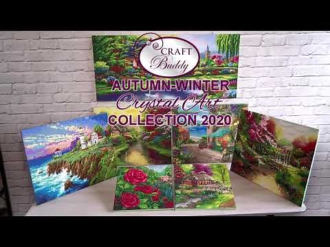 Craft Buddy Crystal Art® - 2020 NEW Thomas Kinkade Autumn Winter Collection