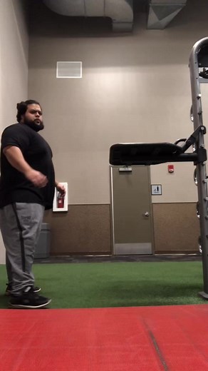 400lb Man's Impressive High Jump | Weight Loss Journey