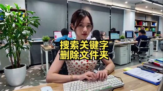 批量删除指定名称的文件夹及内容_搜索关键字符清理目录