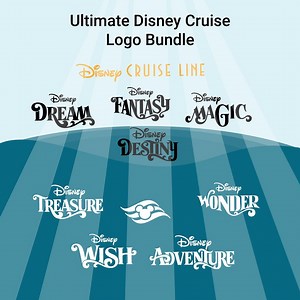 Disney Cruise Logo SVG, Mickey Cruise PNG Clipart, Cruise Ship Svg,mouse Cruise Ship Names Bundle - Treasure Fantasy Dream Wish Wonder Magic - Etsy