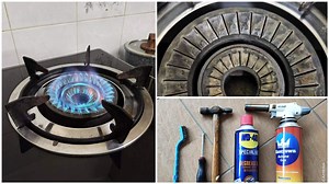 Cara Servis Dapur Gas Tersumbat, Api Merah / Oren & Berbunyi