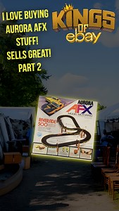 2.2K views · 32 reactions | I LOVE Buying Aurora AFX Stuff! Sells Great! part 2 #Aurora #AFXStuff #resellercommunity #resellerlife #vintageseller #thriftfinds #resellertips #reseller #ebay #ebayseller #ebaycommunity #smallbusiness #supportsmallbusiness #shoplocal #smallbusinessowner #entrepreneur #fleamarket #fleamarketfinds #vintagefinds #yardsale #garagesale #garagesalefinds #treasure #thrift #thriftstorefinds #thrifting #hustle #hustler #swapmeet #deals | Kings of eBay | Facebook