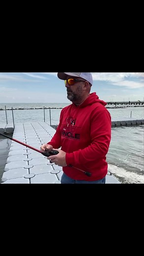 Joe from LIVE 2 FISH sporting his Red Angle Fishing hoodie and other official Red Angle Fishing apparel. #fallfishing #fishingapparel #fishing #bassfishing #fishingreel | Red Angle Fishing Products