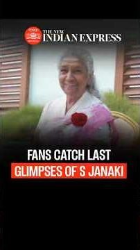 Fans throng beloved playback singer S Janaki's funeral to pay last respects in Mysuru