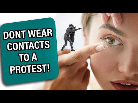 Why You Shouldn't Wear Contacts to a Protest? | Glauc Talk