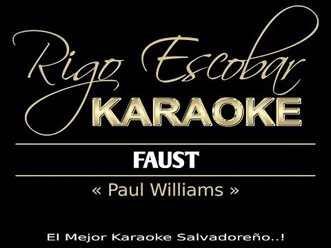 PAUL WILLIAMS (PHANTOM OF THE PARADISE) - FUST (KARAOKE)