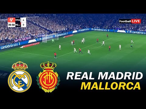 Real Madrid vs Mallorca - La Liga 2025/26 | Full Match All Goals | Simulation PES