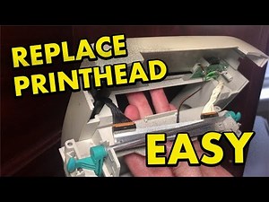 Zebra LP 2844 Printhead Replacement
