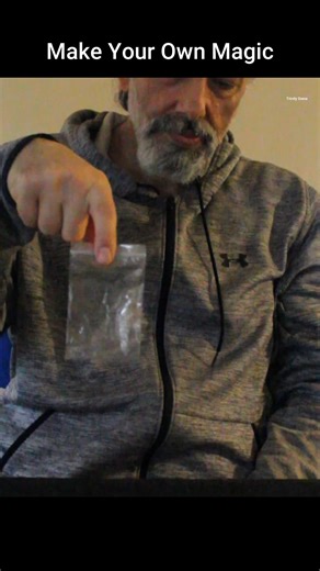 Michael Carangi | You asked for Easy Magic ... Very Easy to make Magic Gimmick - Smaller version of our Zip Lock Bag effect. #artofplay #magical #cardporn... | Instagram