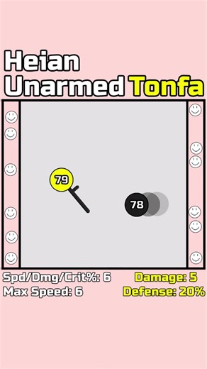 Heian Unarmed 👊 VS 🦯 Tonfa