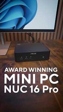 ASUS NUC 16 Pro | Award-Winning Performance in a Compact Mini PC