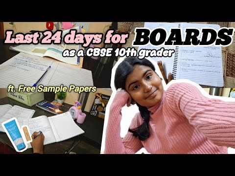 Study Vlog as CBSE 10th grader | BOARD 2026 EXAMINATION | Ritu's Vibe