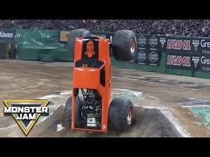 BroCamino Monster Jam Backflip (Slow Mo) | St. Louis 2020 | Monster Jam