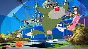 🤮 The house is disgusting #xilam #kids #animation #cartoon #oggy #oggyandthecockroaches | Oggy and the cockroaches