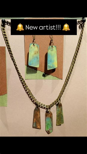 We are so excited to welcome Chace "Ace" Schutte to the store! Chace is a talented metal artist with deep AZ roots! This is just a small sample of jewelry made from scrap fin stock meant for bronze windbells. Check out the awesome swirls of color! We won't spoil too much today-- you'll just have to stop by the store to see them for yourself! 👀 Environmental Realists | @tlaqsedona #madeinaz #AZartist #metalart #jewelry #gifts | Environmental Realists